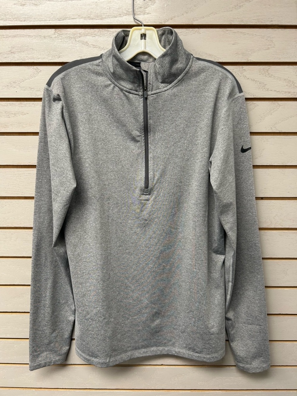 Nike Gray Women's Half-Zip Performance Jacket